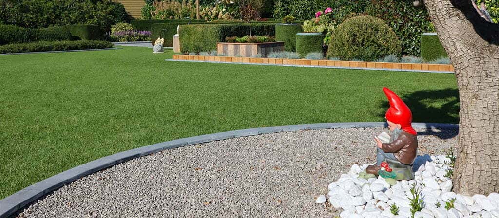 Kunstgras tuin
