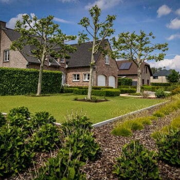 Voortuin kunstgras
